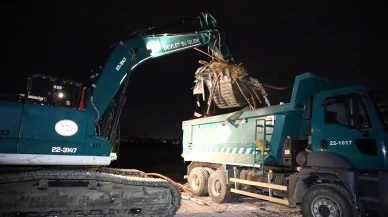 Seyhan Gölü kıyısında kaçak yapıların yıkımı başladı