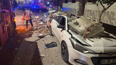 Zeytinburnu'nda kentsel dönüşüm faciası: Araçlar hurdaya döndü