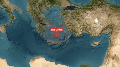 Ege Denizi'nde 4,8 ve 4,7 büyüklüğünde art arda depremler meydana geldi