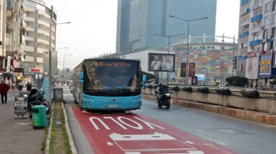 Antalya’da trafiğe çözüm halk otobüslerine özel şerit uygulaması