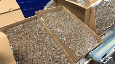 7 milyon 500 bin makaron ele geçirildi