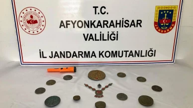 Afyonkarahisar'da düzenlenen tarihi eser kaçakçılığı operasyonu