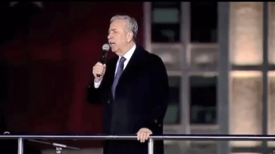 Mansur Yavaş : Bana göre paçavra sallanan bir mitingde