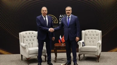Fidan, Lavrov ve Cassis ile Antalya’da görüştü