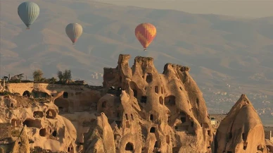 Bayramda Kapadokya'ya rekor ziyaret