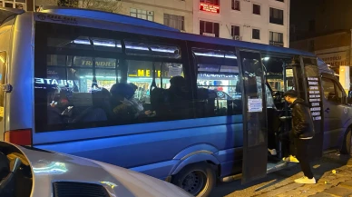 Ümraniye minibüsçülerinden Filistin'e anlamlı destek