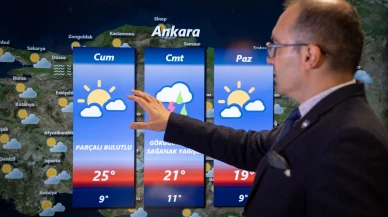 Hafta sonu kuzeyde sağanak var: Ankara’da yağmur, İstanbul ve İzmir'de hava açık