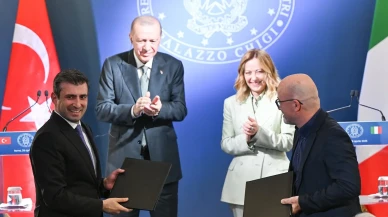 Türkiye ile İtalya arasında 11 anlaşma imzalandı