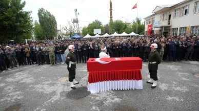Şehit Piyade Uzman Çavuş Mesut Karadağ, Muş’ta son yolculuğuna uğurlandı
