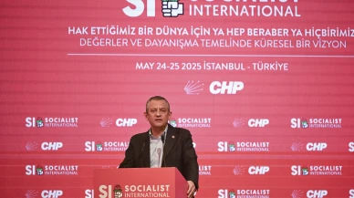 Özgür Özel: Filistin'e destek devam edecek, dünya barışı için kararlıyız