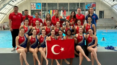 A Milli Kadın Sutopu Takımı şampiyon oldu