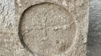 Kırşehir'de Jandarma'dan Bizans Dönemi Mezar Steli operasyonu