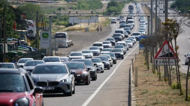 Kurban Bayramı dönüşünde Tekirdağ-İstanbul yolunda yoğunluk artıyor
