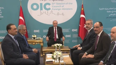 Cumhurbaşkanı Erdoğan, Pakistanlı yetkilileri kabul etti