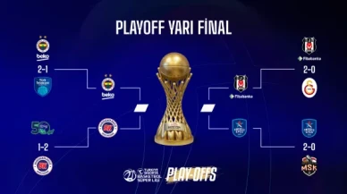 Basketbolseverler için Play-Off yarı final maçları yarın başlıyor
