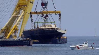 Bayesian lüks yatının enkazına 1 yıl sonra ulaşıldı