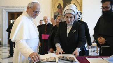 Emine Erdoğan Vatikan’da Papa 14. Leo ile tarihi görüşme gerçekleştirdi