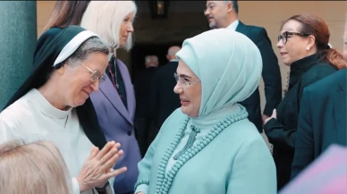 Emine Erdoğan, Vatikan'da Türkiye'nin perspektifini paylaştı