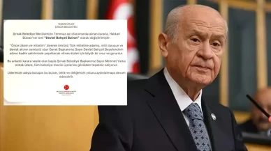 MHP Şırnak İl Başkanlığı’ndan Devlet Bahçeli Bulvarı ismine teşekkür