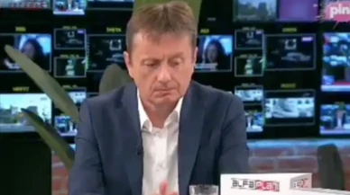 Sırbistan Kamu Yatırımları Bakanı Glisic canlı yayında beyin kanaması geçirdi