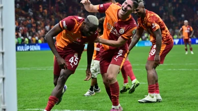 Galatasaray 4'te 4 yaptı! 4000. gol Sanchez'ten geldi