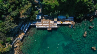 Antalya'nın mavi bayraklı plajları yaz sezonunda 200 bin ziyaretçi ağırladı