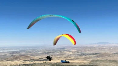 Aksaray'da Yamaç Paraşütü Dünya Kupası heyecanı başladı