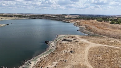 Edirne'de kuraklık alarmı: Süloğlu Barajı'nın su seviyesi yüzde 20'ye düştü