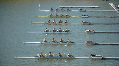 Edirne'de Gençler Türkiye Kürek Şampiyonası'nın kazananları belli oldu