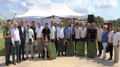 Bafra’da çiftçilere ihracata uygun sebze fidesi dağıtıldı