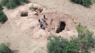 "Kayseri'de dronlu operasyon: Kaçak kazı yapan 4 şüpheli yakalandı