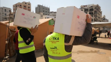 TİKA’dan Gazze’ye gıda, sağlık ve kalkınma desteği