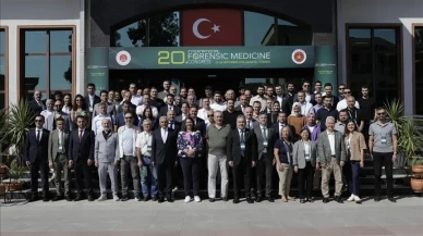 Antalya'daki Uluslararası 20. Adli Tıp Günleri: 27 ülkeden 783 uzman bir araya geldi