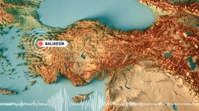 Balıkesir'de 4.9 büyüklüğünde deprem