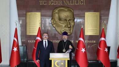 Patrik Maşalyan’dan Iğdır Valiliğine nezaket ziyareti