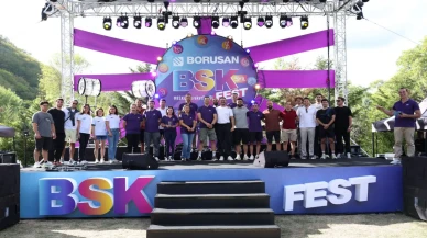 Borusan Spor Kulübü Festivali'nde spor müzik ve eğlence dolu anlar