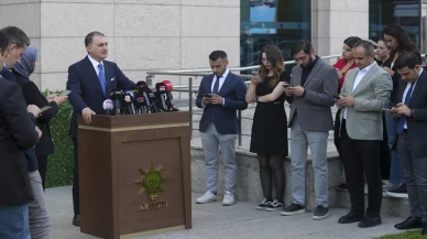 AK Parti MKYK toplantısı sonrası : Ömer Çelik’ten önemli açıklamalar