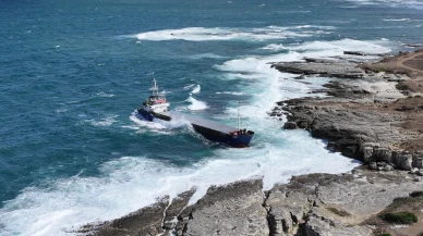 Hava muhalefetiyle sürüklenen RAPID gemisi tahliye edildi