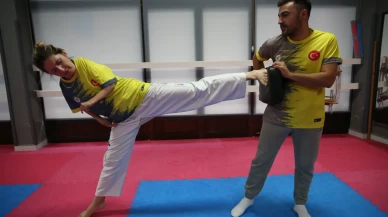 Para tekvandocu Şeyma Nur Talu ikinci dünya şampiyonluğuna odaklandı