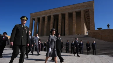 Prenses Akiko’dan Atatürk’e saygı: Anıtkabir ziyareti