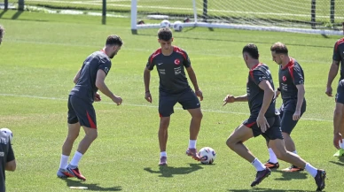 A Milli Takım Gürcistan maçı için son hazırlıklarını tamamladı