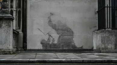 Duvarlar konuştu yetkililer susturdu: Banksy’nin eseri artık yok