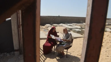 Filistinli akademisyenin çağrısı: Gazze'de mezarlıkta umutsuz bekleyiş
