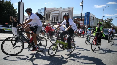 Uluslararası Bisiklet Festivali renkli görüntülere sahne oldu