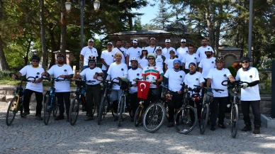 Kayı Boyu'nun tarihî göç yolculuğu bisikletle yeniden canlandırıldı