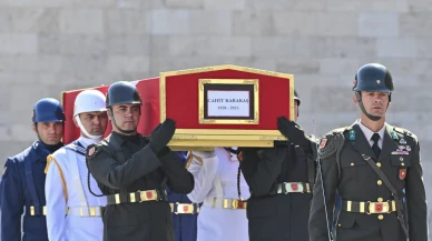 Cahit Karakaş'ın cenaze törenine yoğun katılım: Siyasi isimler bir araya geldi
