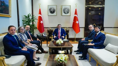 Cumhurbaşkanı Yardımcısı Yılmaz Portekiz Altyapı ve Konut Bakanı Pinto Luz’u kabul etti