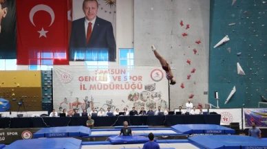 Trampolin Cimnastik Şampiyonası sona erdi: Dereceye girenler belli oldu