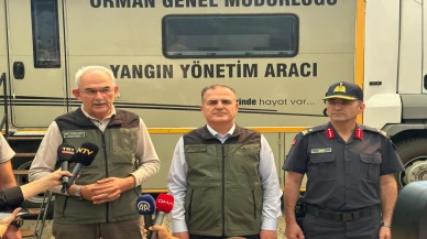 Muğla ve Antalya’da Orman Yangınlarına müdahaleler devem ediyor