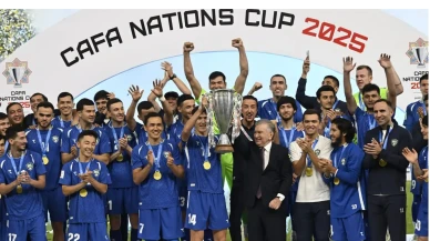 Özbekistan tarih yazdı: CAFA Uluslar Kupası'nda Şampiyonluk sevinci